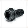 Socket Hex Flange screws with ribs serration